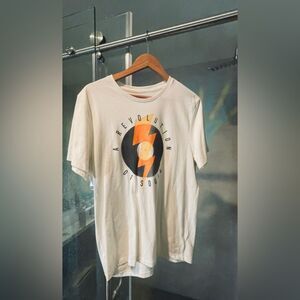 Vintage Shirt - L - Revolution Records - Cotton Shirt Sleeve - Y2k - Loungewear